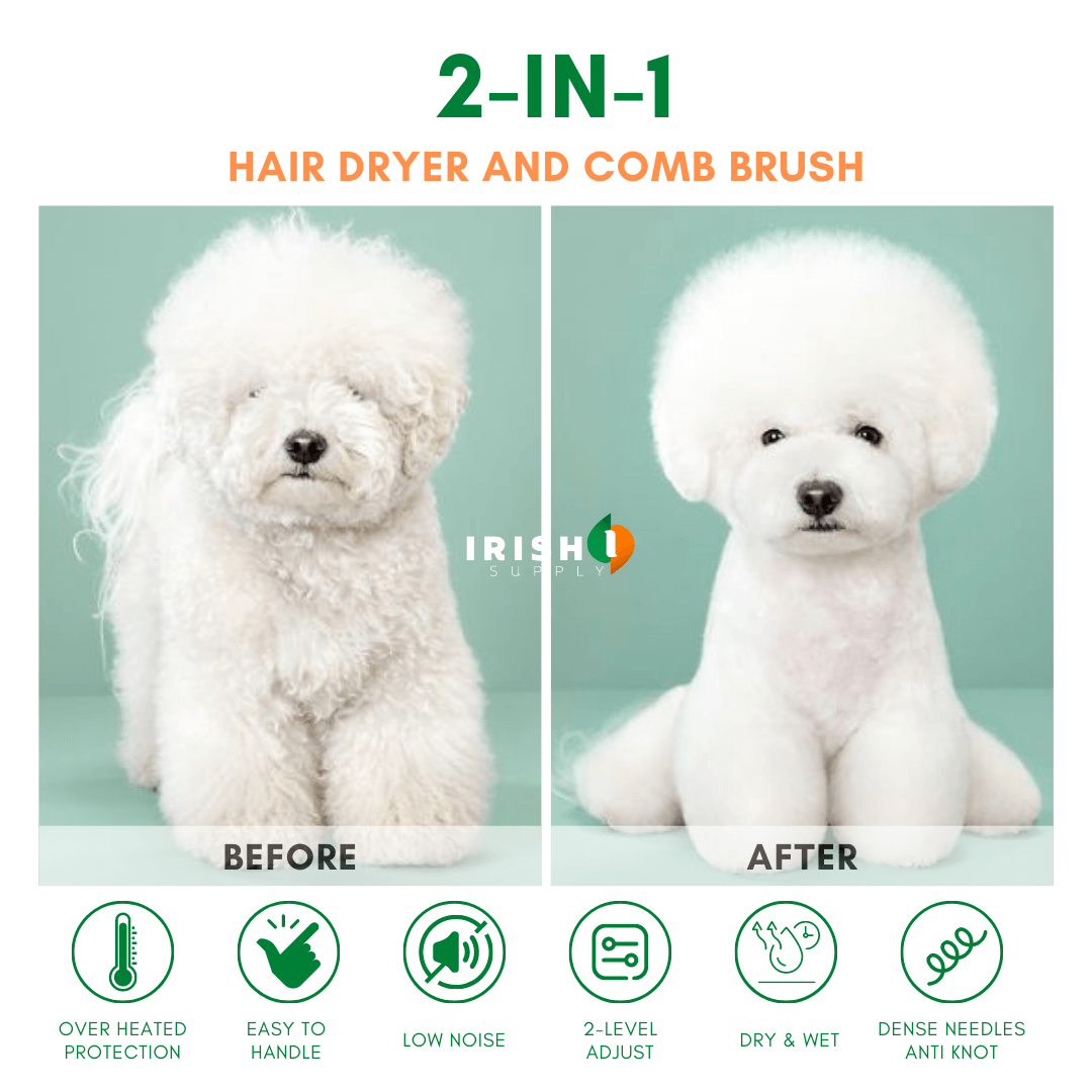 DRYCOMB Silent Canine Groomer